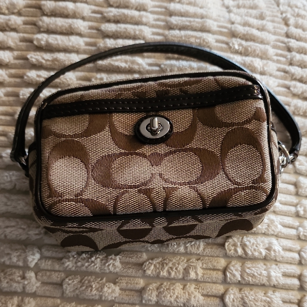 COACH Brown Patterned Women's Bag
